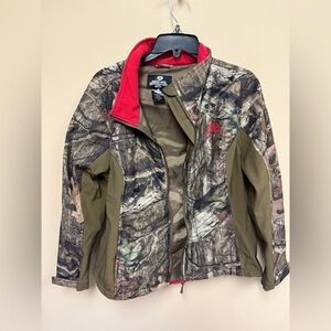 Mossy Oak Break-Up Infinity Jacket Mens Large Camouflage Camo Hunting Outdoor
